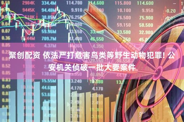 聚创配资 依法严打危害鸟类等野生动物犯罪! 公安机关侦破一批大要案件